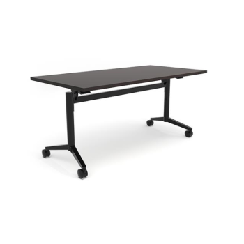 black espresso table with wheels